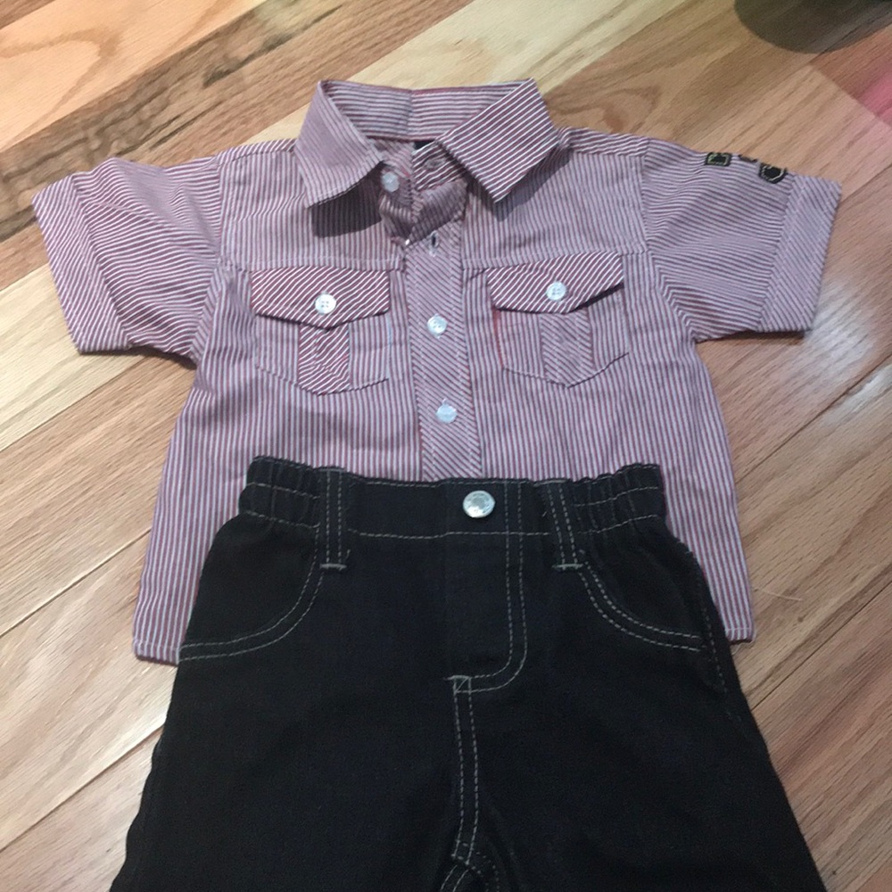 Little boys short set